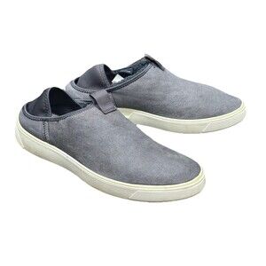 Ecco Street Tray Hybrid Sneakers Men's EU 43 Gray Fur Lined Slip-on Shoes KHD544